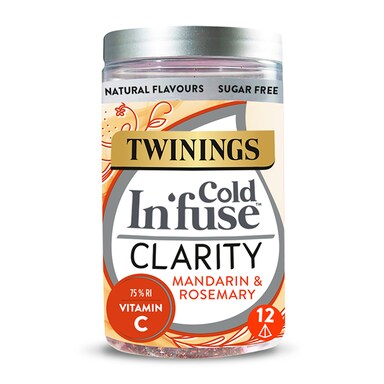Twinings Cold In’Fuse Clarity with Vitamin C 12 Infusers