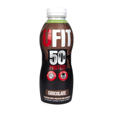UFIT High 50g Protein Shake Chocolate 500ml