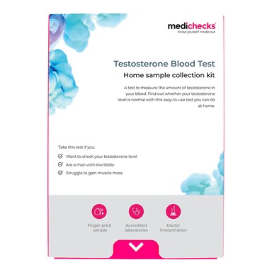 Medichecks Testosterone Blood Test
