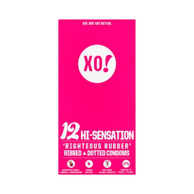 XO Hi-Sensation Condoms - 12 Pack