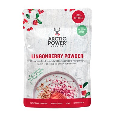 Arctic Power Berries 100% Lingonberry Powder 70g