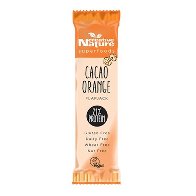 Creative Nature Cacao Orange High Protein Cold Press Bar 40g