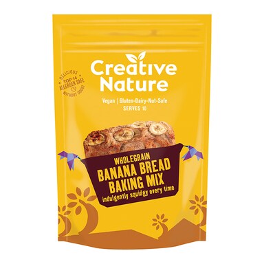 Creative Nature Wholegrain Banana Bread Baking Mix 250g