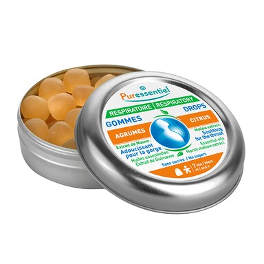 Puressentiel Respiratory Citrus Flavour 45 Gum Drops