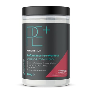 PE Nutrition Performance Pre-Workout Strawberry & Watermelon 440g