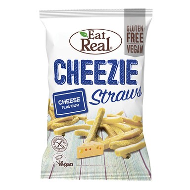 Eat Real Cheezie Straws 45g