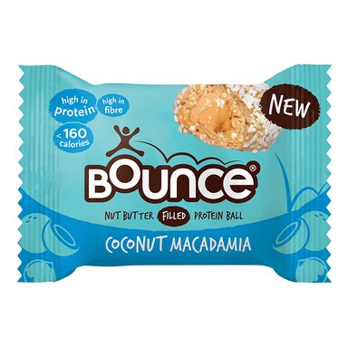Bounce Coconut and Macadamia Filled Protein Ball 35g