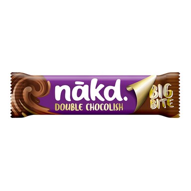 Nakd Double Chocolish Big Bite Fruit, Nut & Cocoa Bar 50g