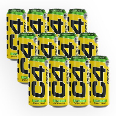 Cellucor C4 Energy Carbonated Twisted Limeade 12 x 500ml