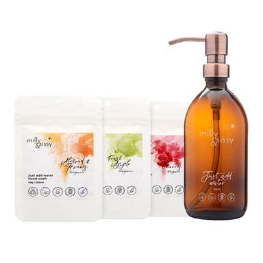 milly&sissy Zero Waste Hand Wash Trio