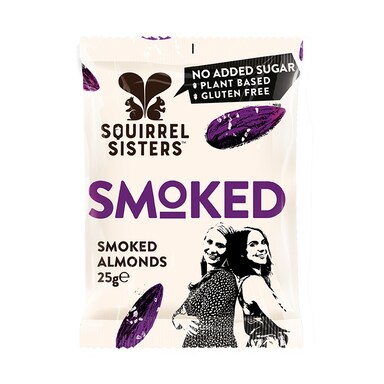 Squirrel Sisters Smoked Almonds 25g