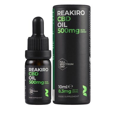 Reakiro CBD Oil 500mg 10 ml