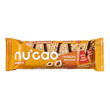 nucao White - Organic Crunchy Nougat 40g