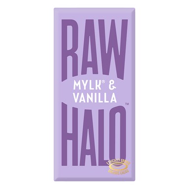 Raw Halo Vegan Mylk & Vanilla Raw Chocolate 70g