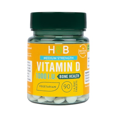 Holland & Barrett Vitamin D3 1000 I.U. 25ug 90 Tablets