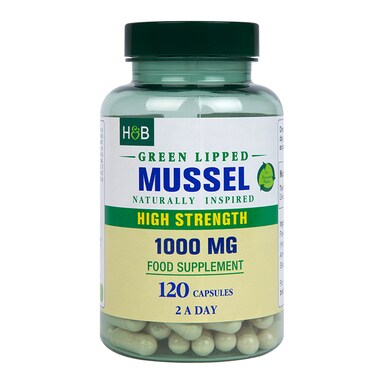 Holland & Barrett Green Lipped Mussel 1000mg 120 capsules
