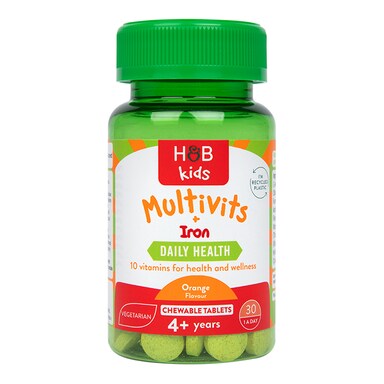 Holland & Barrett Kids Multivits & Iron 30 Tablets