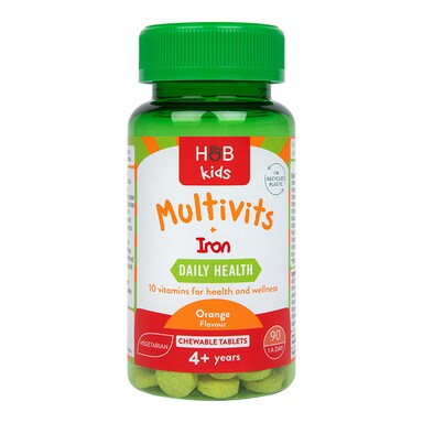 Holland & Barrett Kids Multivits & Iron 90 Tablets