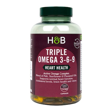 Holland & Barrett Triple Omega 3-6-9 120 Capsules