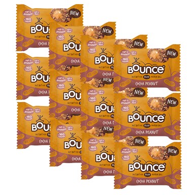 Bounce Peanut Butter Filled Cocoa Protein Ball 12 x 35g