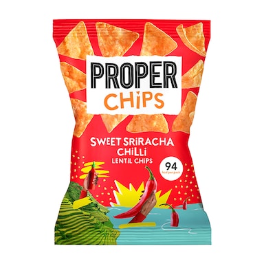 Properchips Sweet Sriracha Chilli Lentil Chips 20g