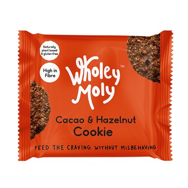 Wholey Moly Cookies Cacao & Hazelnut 38g