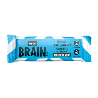 Vite Brain Dark Choc & Nut Bar 45g
