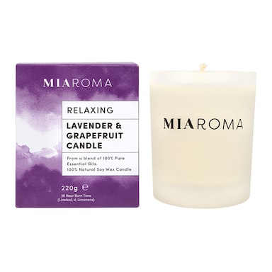 Miaroma Lavender and Grapefruit Soy Candle 220g