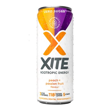 XITE Energy Peach & Passion Fruit 330ml