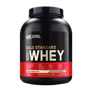 Optimum Nutrition Gold Standard 100% Whey Powder White Chocolate 2.2kg