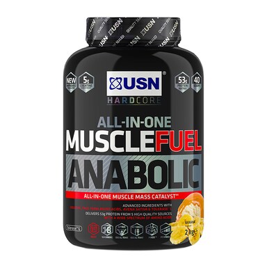 USN Muscle Fuel Anabolic All-In-One Shake Banana 2kg