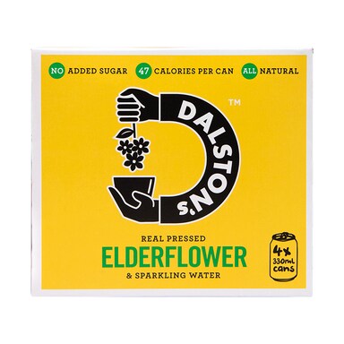 Dalston's Elderflower Seltzer Multipack 4 x 330ml