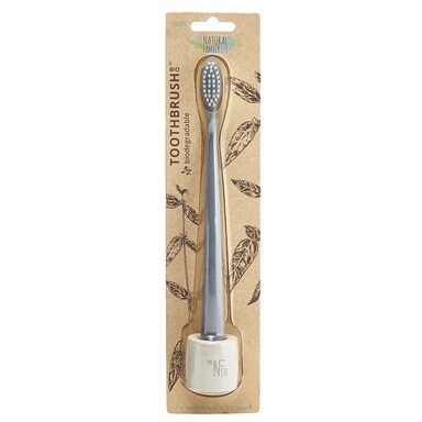 The Natural Family Co. Bio Toothbrush & Stand - Monsoon Mist