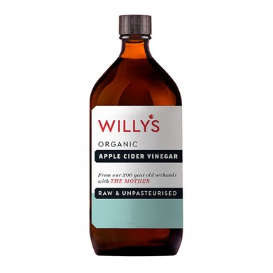 Willy's Organic Apple Cider Vinegar With The Mother 1L