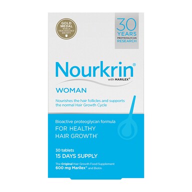 Nourkrin Woman Hair Nutrition 15 Days Supply 30 Tablets