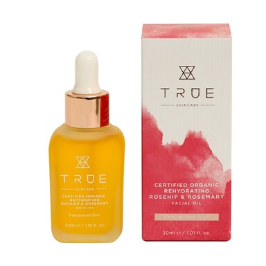 True Skincare Organic Rehydrating Rosehip & Rosemary Facial Oil 30ml