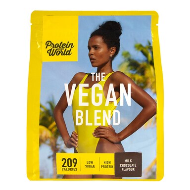 Protein World The Vegan Blend Chocolate Flavour 600g