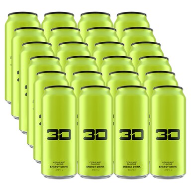 3D Energy Green Citrus Mist Box 24 x 473ml