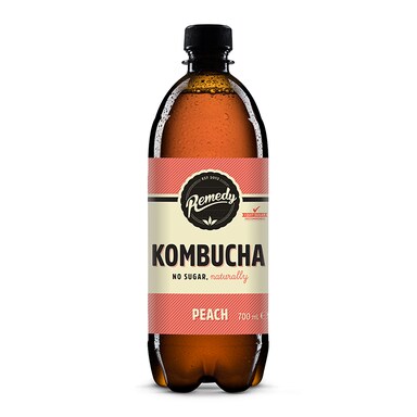 Remedy Kombucha Peach 700ml