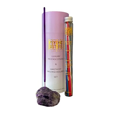 Psychic Sisters Amethyst Incense Gift Set