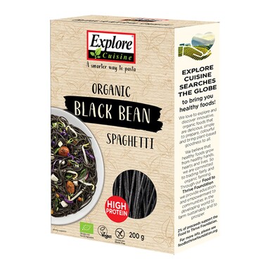 Explore Cuisine Organic Black Bean Spaghetti 250g