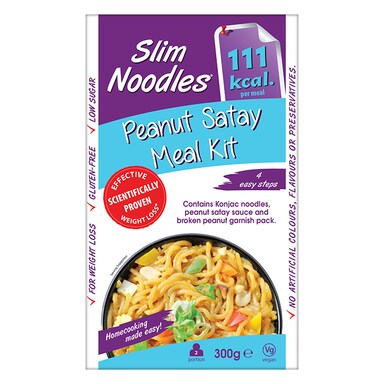 Slim Noodles Peanut Satay Meal Kit 300g