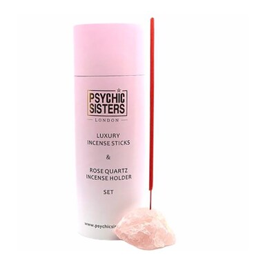 Psychic Sisters Rose Quartz Incense Gift Set