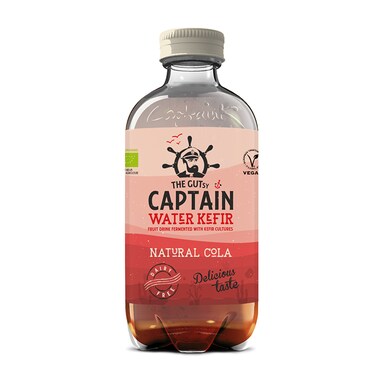 The GUTsy Captain Water Kefir Natural Cola 400ml
