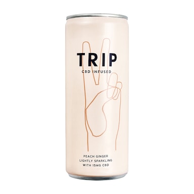 TRIP Peach Ginger CBD Drink 250ml