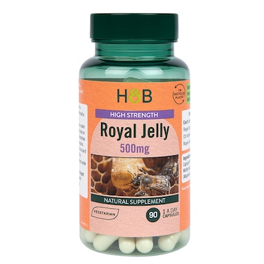 Holland & Barrett High Strength Royal Jelly 500mg 90 Capsules