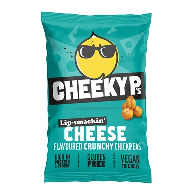 Cheeky P's Lip-smackin' Cheese Flavoured Crunchy Chickpeas 40g