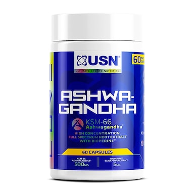 USN Ashwagandha Recovery Aid 60 Capsules