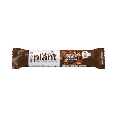 PhD Smart Bar Plant Chocolate Peanut Brownie 64g