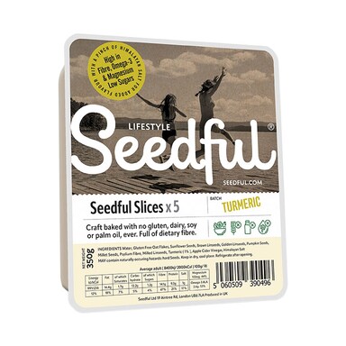 Seedful Organic Gluten Free Turmeric Loaf Slices 350g